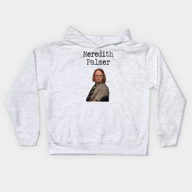 meredith palmer Kids Hoodie by WooleOwl